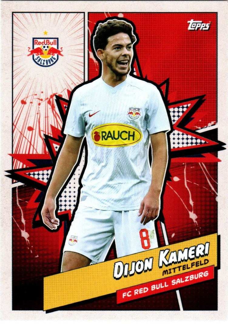 Topps RB Salzburg 2023/24 Team Set Dijon Kameri Hero RBSH-09 (RB Salzburg)