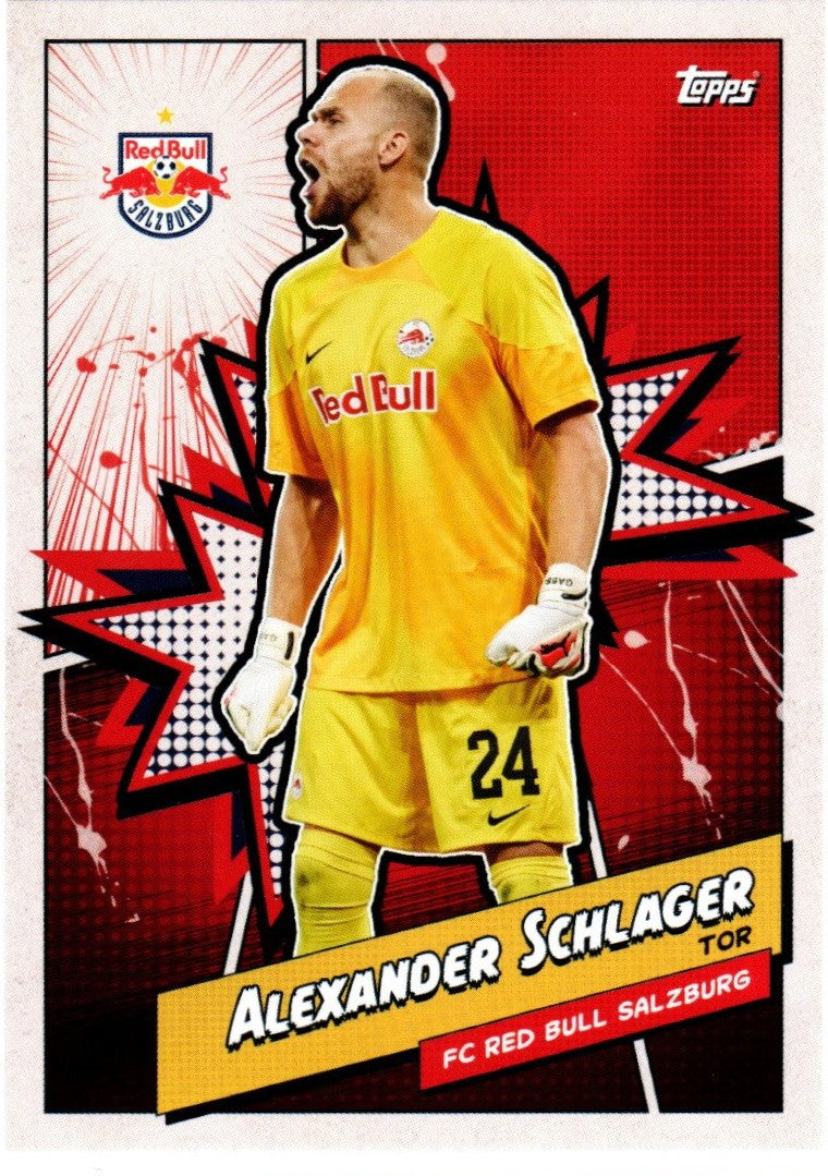 Topps RB Salzburg 2023/24 Team Set Alexander Schlager Hero RBSH-11 (RB Salzburg)
