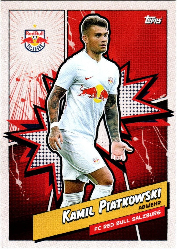 Topps RB Salzburg 2023/24 Team Set Kamil Piatkowski Hero RBSH-12 (RB Salzburg)