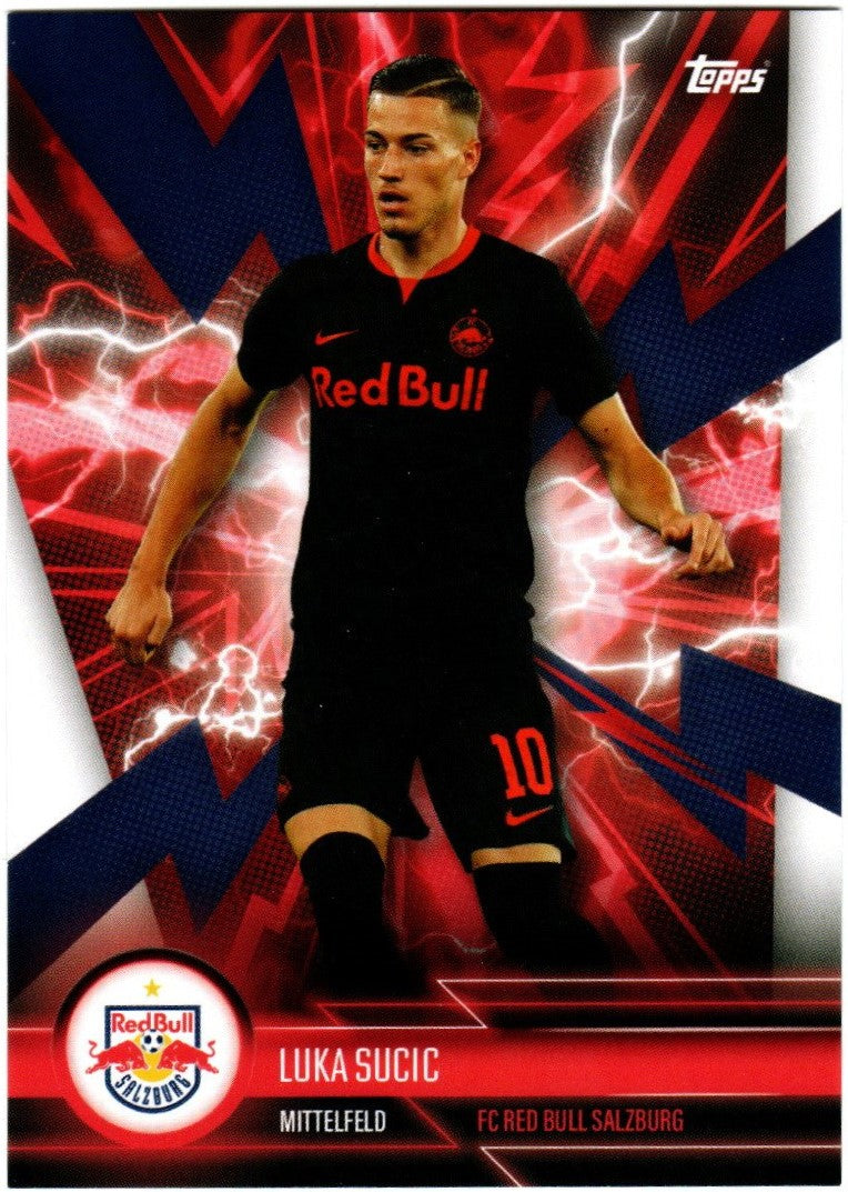 Topps RB Salzburg 2023/24 Team Set Luka Sucic Super Electric RBSS-1 (RB Salzburg)