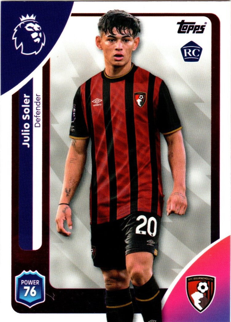 Topps Premier League 2025 - 2026 - 41 - Julio Soler - Basis Karte - RC