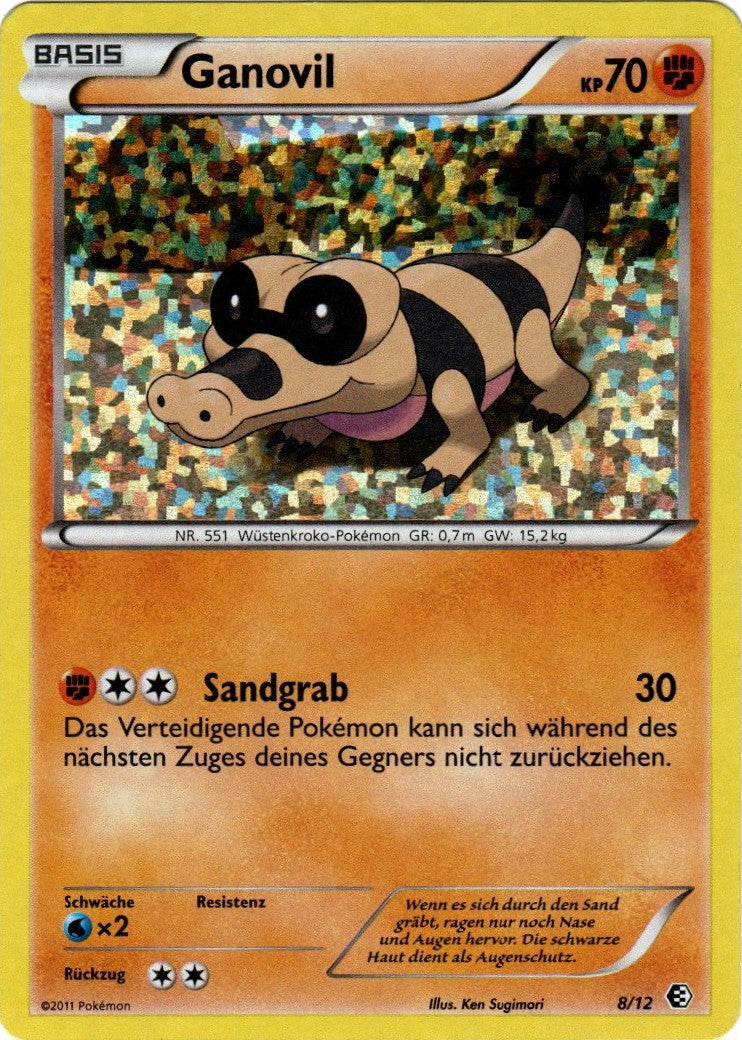 Pokemon McDonald's Collection 2011 - Ganovil - 8/12 - Holo