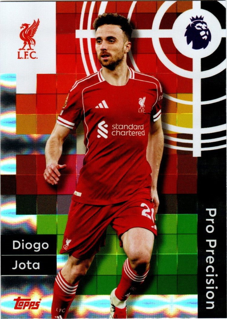 Topps Premier League 2025 - 2026 - 410 - Diogo Jota - Pro Precision