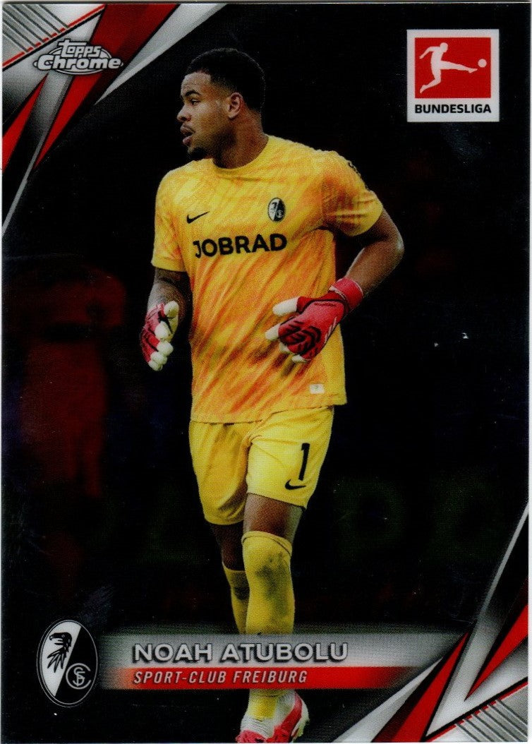 Topps Chrome Bundesliga 2024/25 - 35 - Noah Atubolu - SC Freiburg