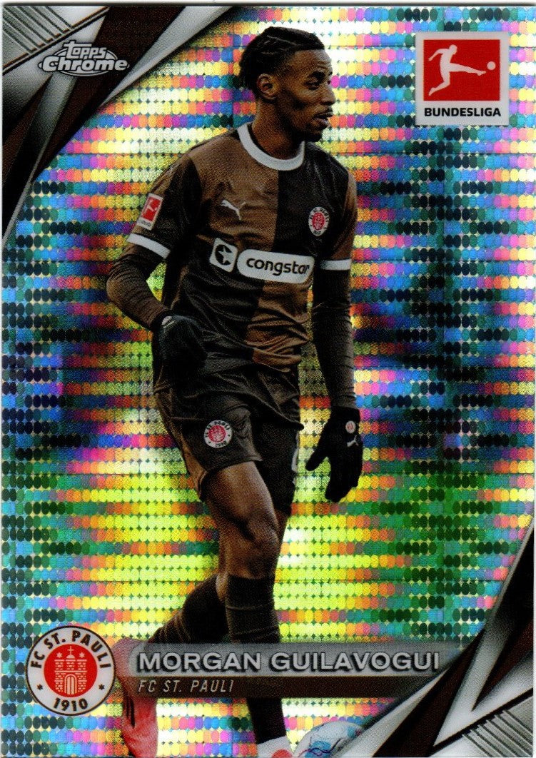 Topps Chrome Bundesliga 2024/25 - 89 - Morgan Guilavogui - Spekle Refractor - FC St. Pauli