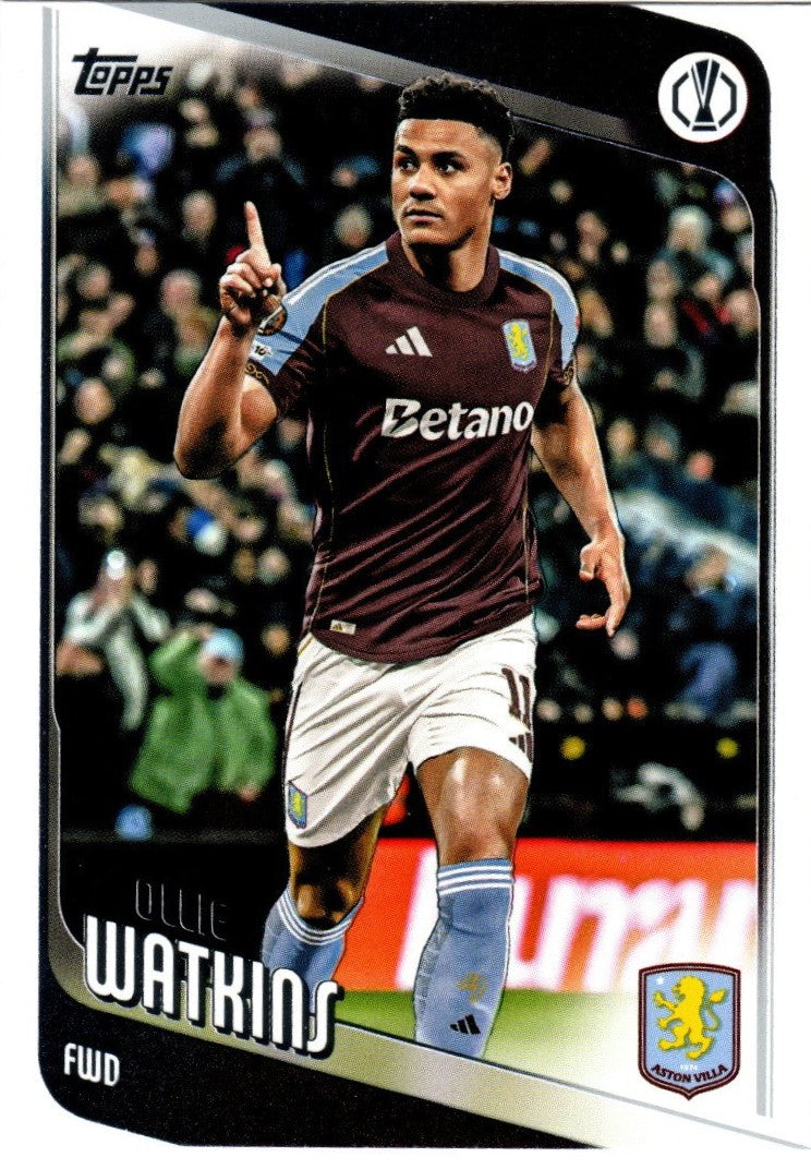 2025-26 Topps UCC Flagship - 124 - Ollie Watkins - Aston Villa