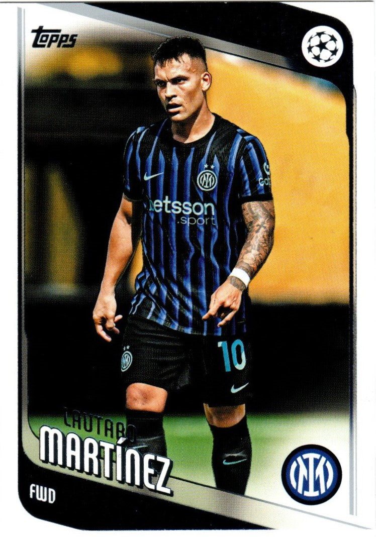 2025-26 Topps UCC Flagship - 156 - Lautaro Martinez - Inter Mailand