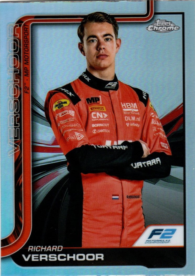 Topps Chrome 2025 Formel 1 - 25 - Richard Verschoor - Basis