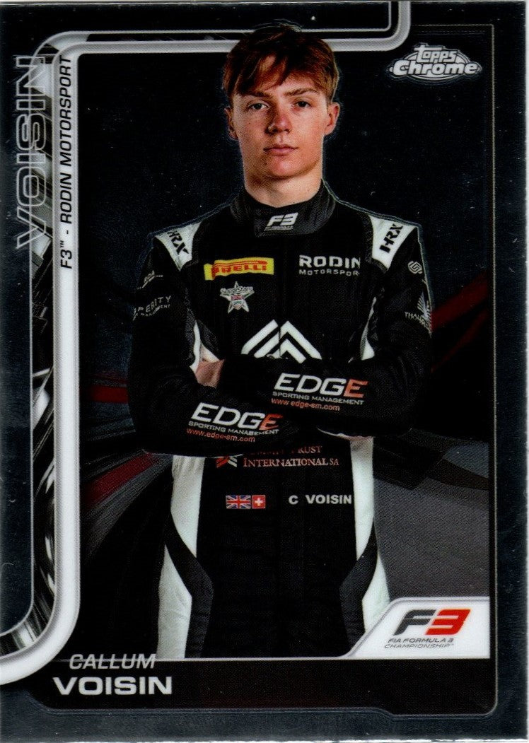 Topps Chrome 2025 Formel 1 - 67 - Callum Voisin - Base
