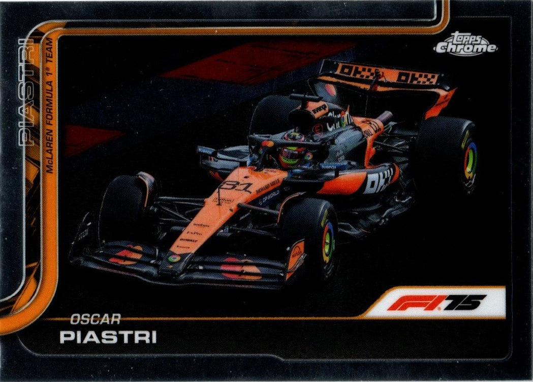 Topps Chrome 2025 Formel 1 - 78 - Oscar Piastri - McLaren Team Base