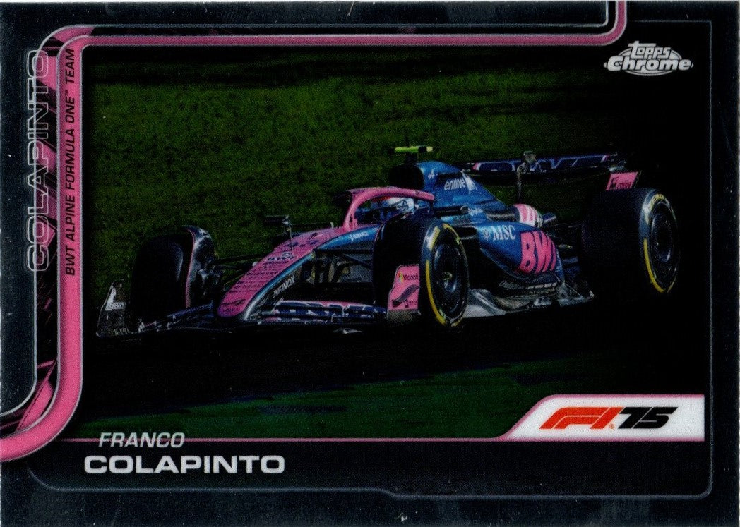 Topps Chrome 2025 Formel 1 - 87 - Franco Colapinto - BWT Alpine Team Base