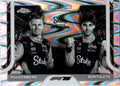 Topps Chrome 2025 Formel 1 - 173 - Nico Hulkenberg/ Gabriel Bortoleto - Stake F1 Team Kick Sauber Rainbow Refractor