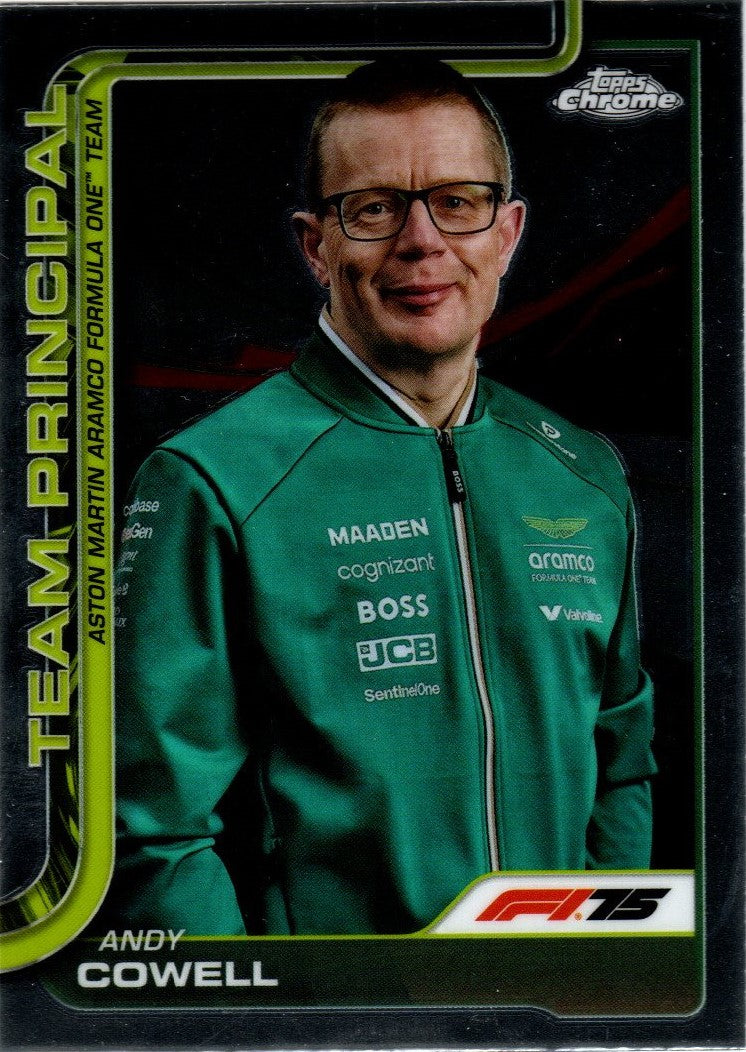 Topps Chrome 2025 Formel 1 - 196 - Andy Cowell Team Principal - Base