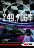 Topps Chrome 2025 Formel 1 - TS-5 - Top Speed Fernando Alonso - Insert