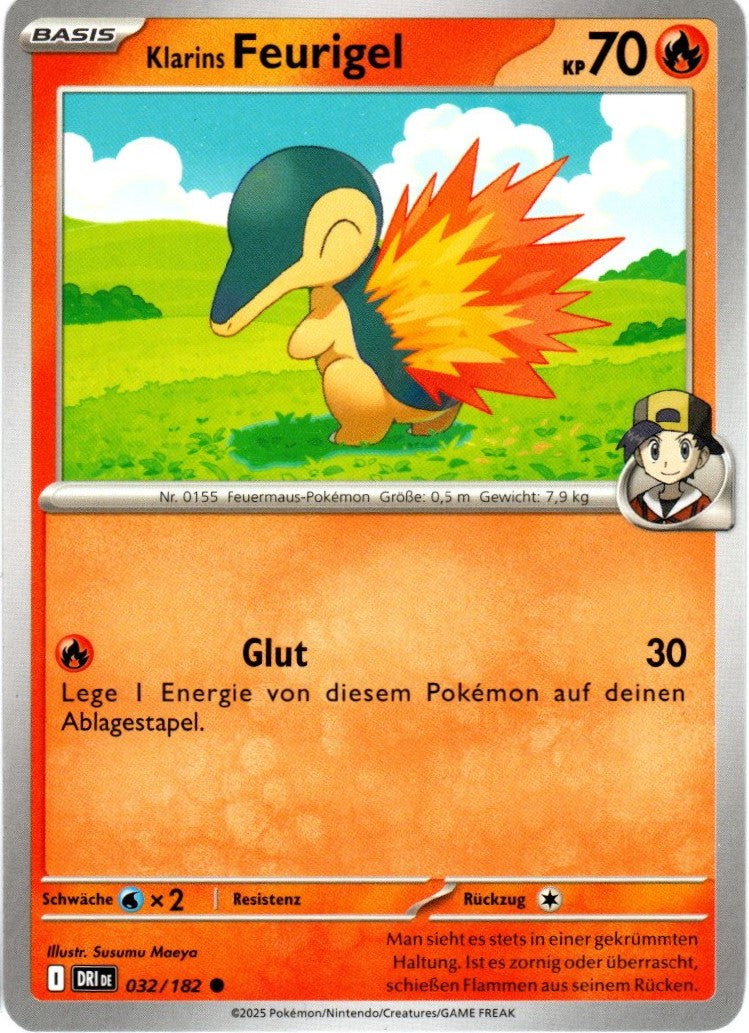Pokemon Karmesin&Purpur Ewige Rivalen - Klarins Feurigel - 32/182 - Base