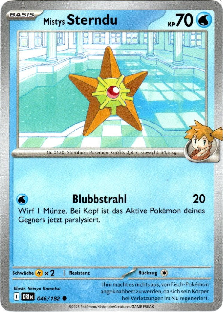 Pokemon Karmesin&Purpur Ewige Rivalen - Mistys Sterndu - 46/182 - Base