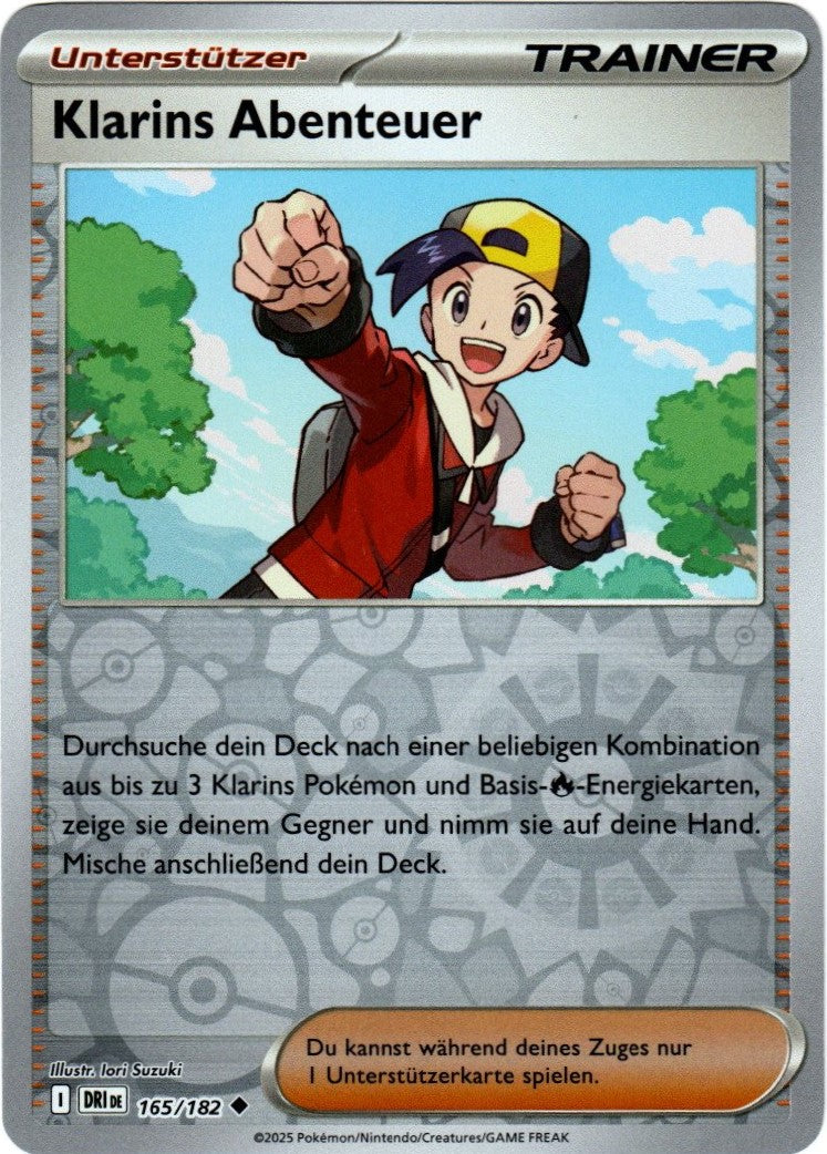Pokemon Karmesin&Purpur Ewige Rivalen - Klarins Abenteuer - 165/182 - Reverse Holo