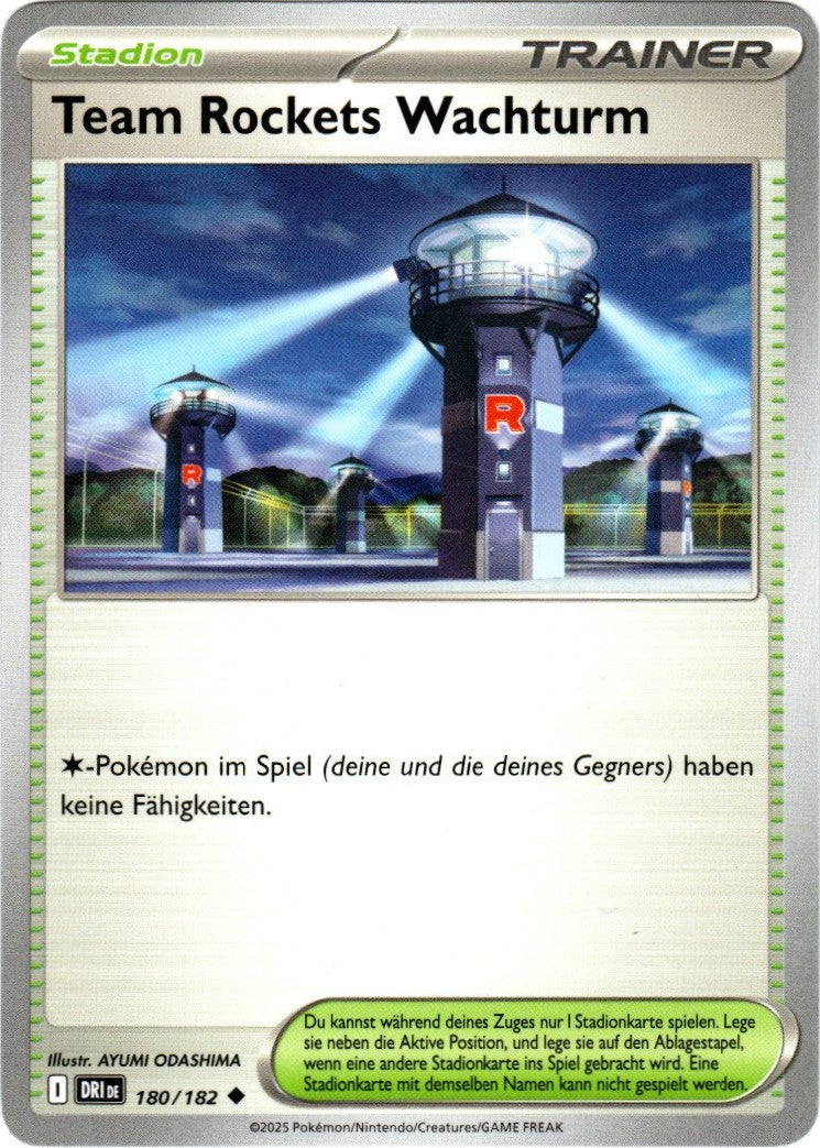 Pokemon Karmesin&Purpur Ewige Rivalen - Team Rockets Wachturm - 180/182 - Base