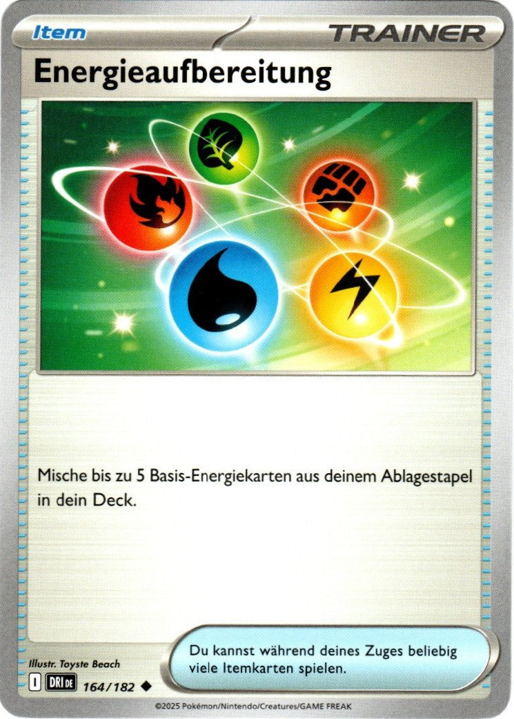 Pokemon Karmesin&Purpur Ewige Rivalen - Energieaufbereitung - 164/182 - Base