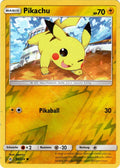 Pokemon Sonne&Mond Kräfte im Einklang - Pikachu - 54/214 - Reverse Holo