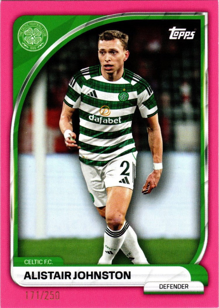 Topps - Celtic Glasgow 2025/26 - Alistair Johnston - 2 - 171/250 - Base