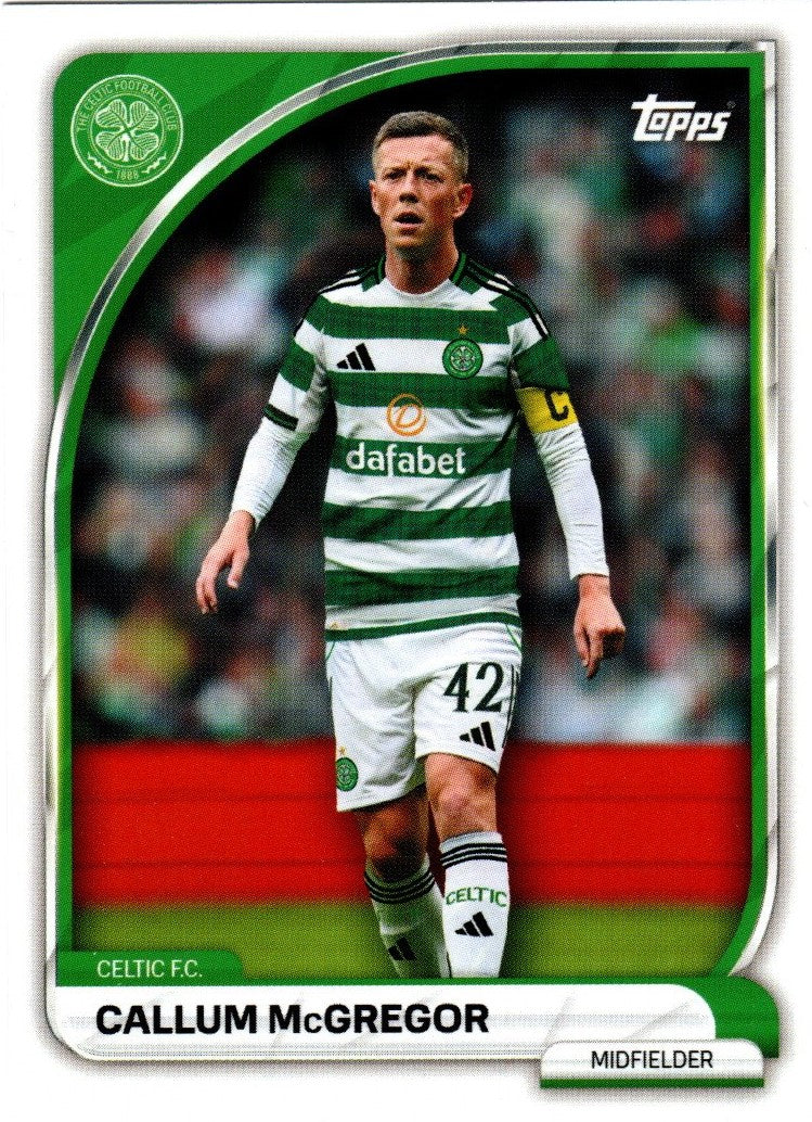 Topps - Celtic Glasgow 2025/26 - Callum McGregor - 10 - Base
