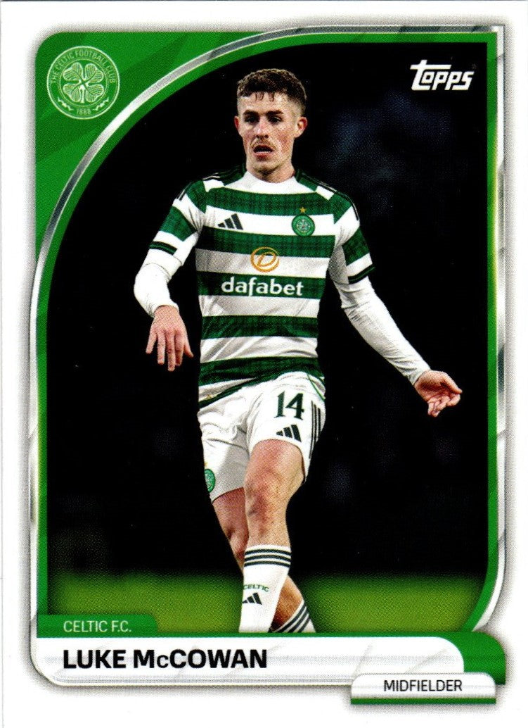 Topps - Celtic Glasgow 2025/26 - Luke McCowan - 12 - Base
