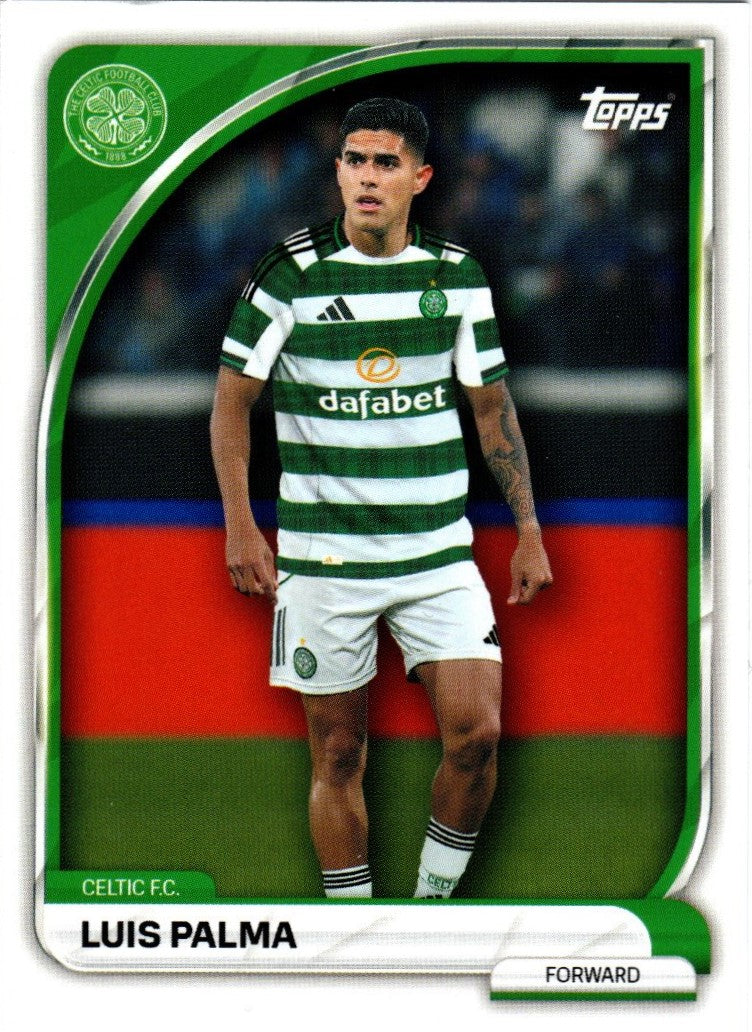 Topps - Celtic Glasgow 2025/26 - Luis Palma - 15 - Base