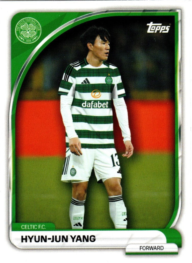 Topps - Celtic Glasgow 2025/26 - Hyun-Jun Yang - 17 - Base