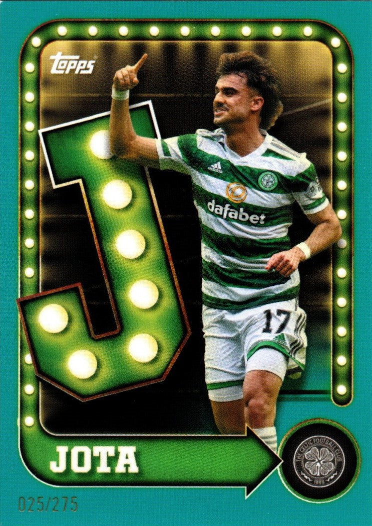 Topps - Celtic Glasgow 2025/26 - Jota - 29 - 025/275 - Name in Lights