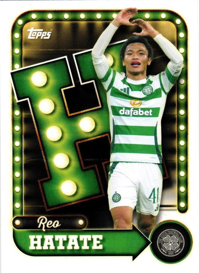 Topps - Celtic Glasgow 2025/26 - Reo Hatate - 23 - Name in Lights