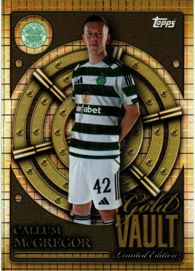 Topps - Celtic Glasgow 2025/26 - Shunsuke Nakamura - GV-4 - Gould Vault Limited Edition