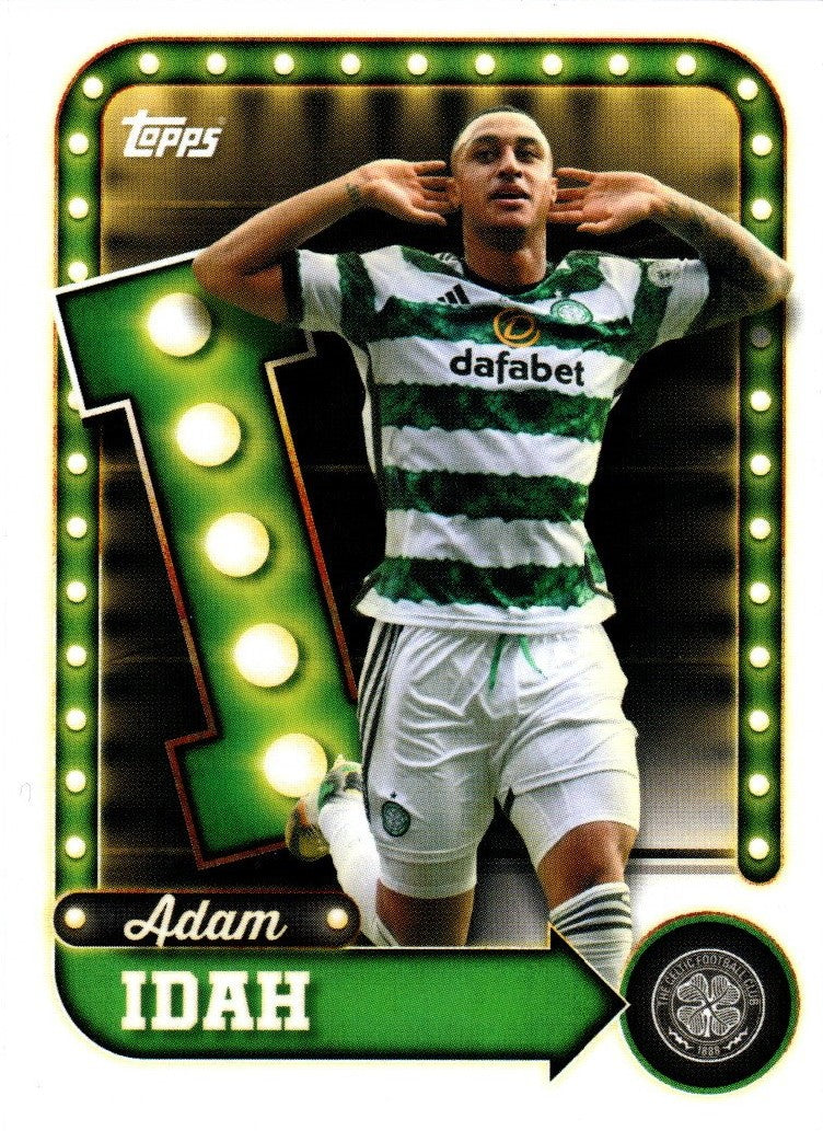 Topps - Celtic Glasgow 2025/26 - Adam Idah - 30 - Name in Lights