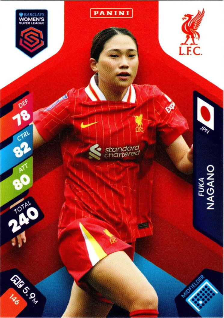 Panini Adrenalin XL Barclays Women's Super League 2025 - 146 - Fuka Nagano