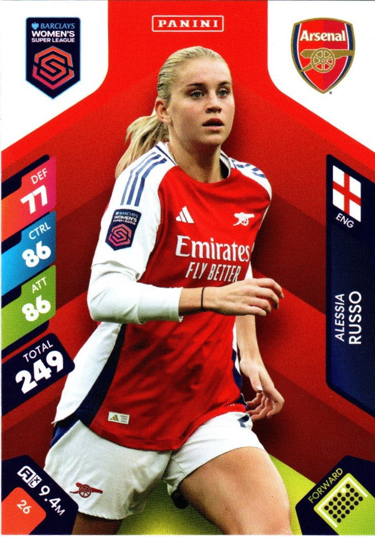 Panini Adrenalin XL Barclays Women's Super League 2025 - 26 - Alessia Russo