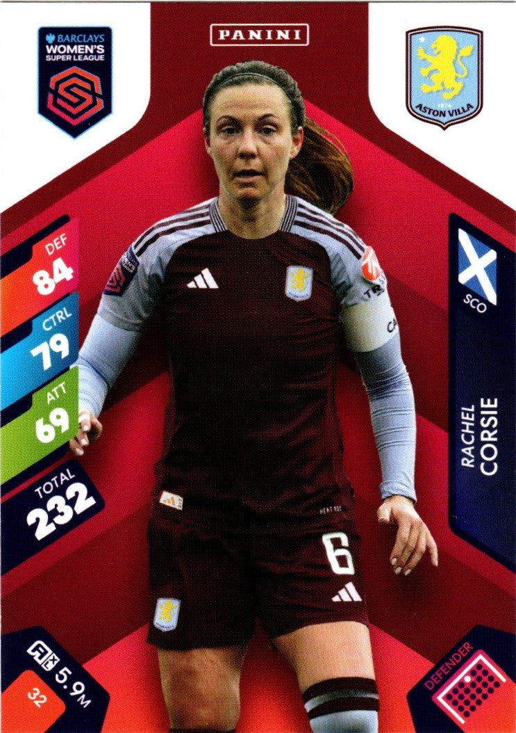 Panini Adrenalin XL Barclays Women's Super League 2025 - 32 - Rachel Corsie