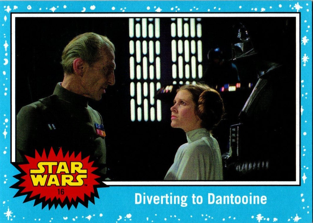 Topps Journey to Star Wars: Rise of Skywalker - 16 - Diverting to Dantooine - Basis Karte