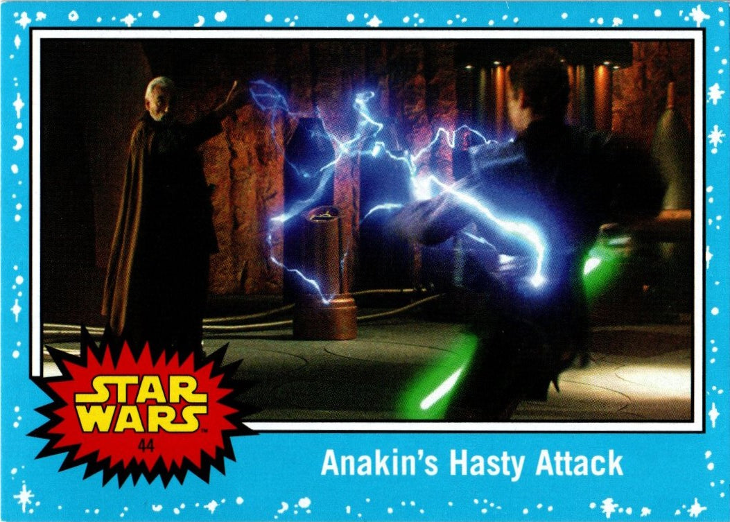 Topps Journey to Star Wars: Rise of Skywalker - 44 - Anakins Hasty Attack - Basis Karte