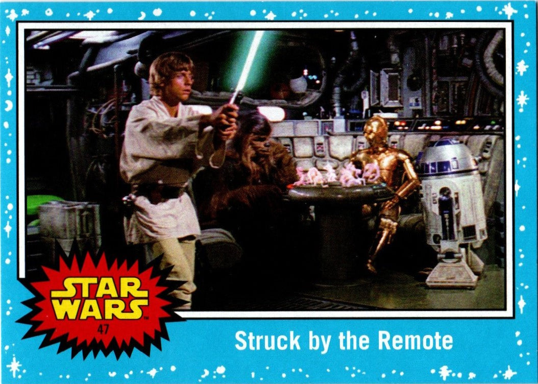 Topps Journey to Star Wars: Rise of Skywalker - 47 - Struck by the Remote - Basis Karte