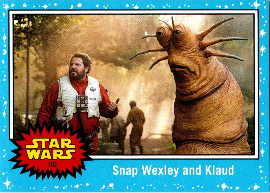 Topps Journey to Star Wars: Rise of Skywalker - 102 - Snap Wexley and Klaud - Basis Karte