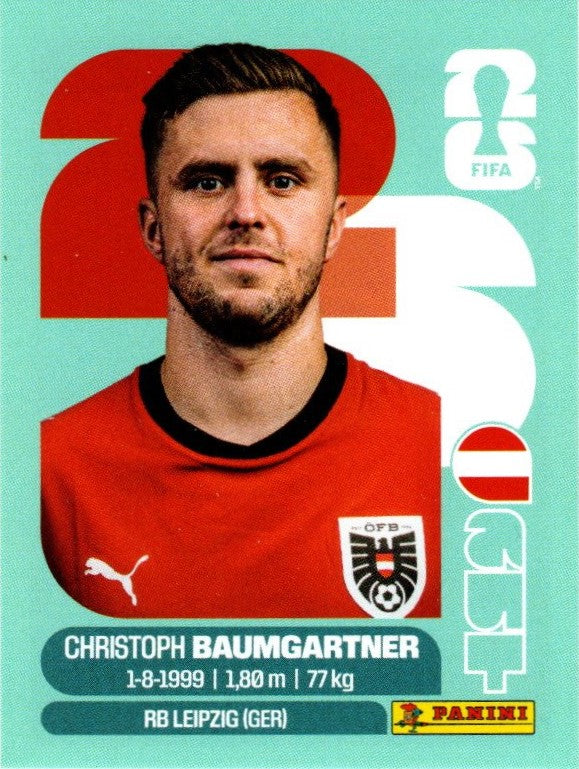 Panini FIFA World Cup 2026 - AUT 18 - Christoph Baumgartner