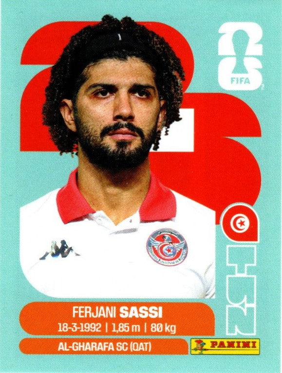 Panini FIFA World Cup 2026 Sammelsticker - TUN 11 - Ferjani Sassi - Tunesien