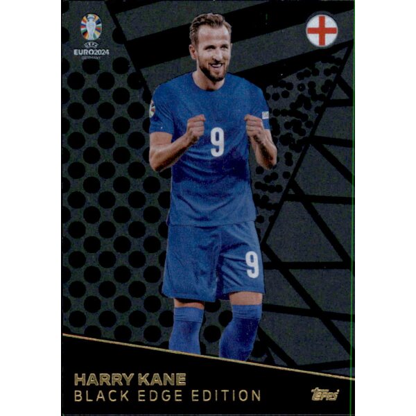Topps Match Attax EURO 2024 Germany - BE 3 - Harry Kane - Black Edge
