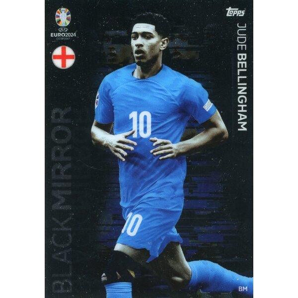 Topps Match Attax EURO 2024 Germany - BM - Jude Bellingham - Black Mirror