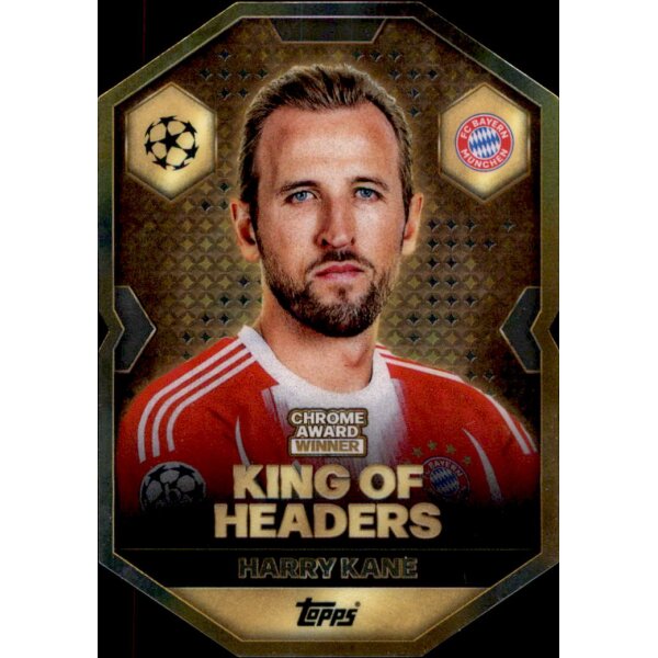 Topps Match Attax Champions League 2025/26 - CA7 - Harry Kane - King of Headers
