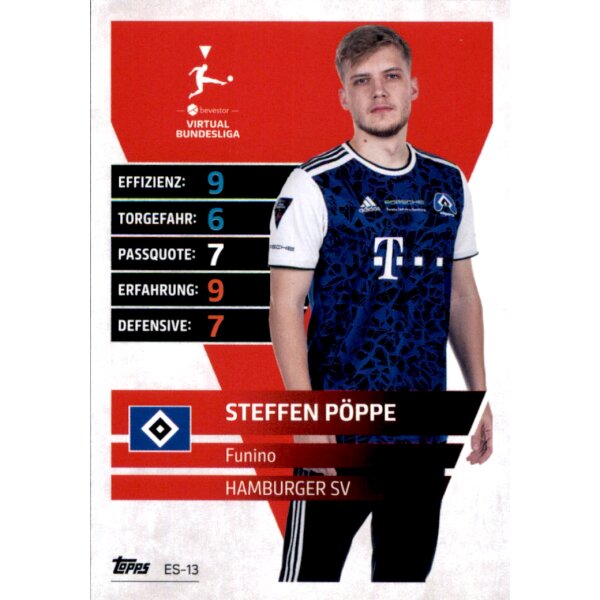 Topps Match Attax Bundesliga 2021/22 - ES13 - Steffen Pöppe – Funino - E-Sports