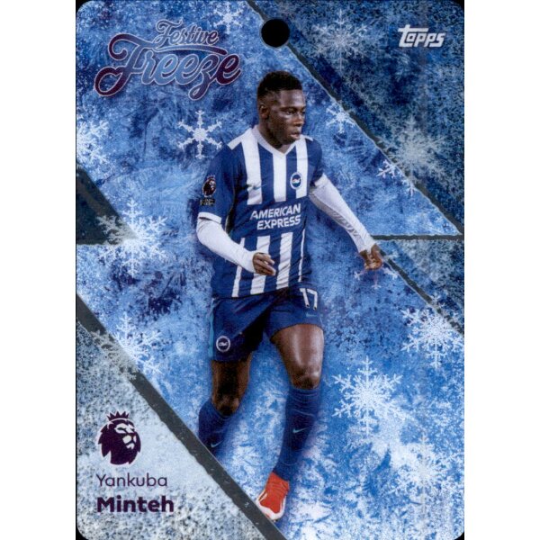 Topps Premier League 2025/2026 - FF17 - Yankuba Minteh - Festive Freeze