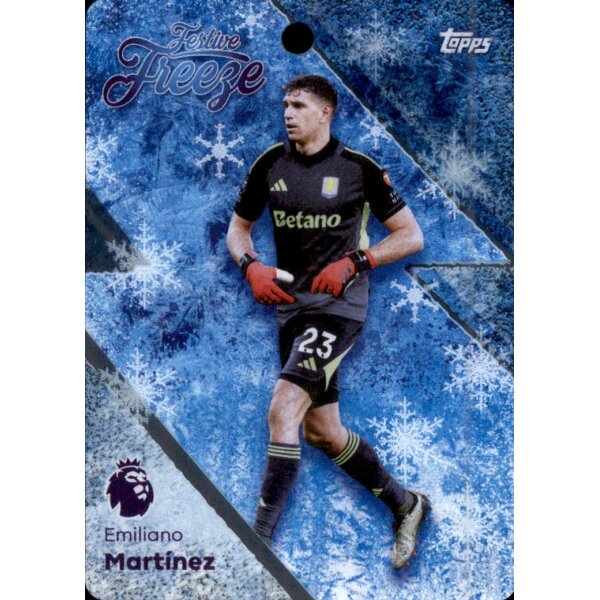 Topps Premier League 2025/2026 - FF23 - Emiliano Martinez - Festive Freeze