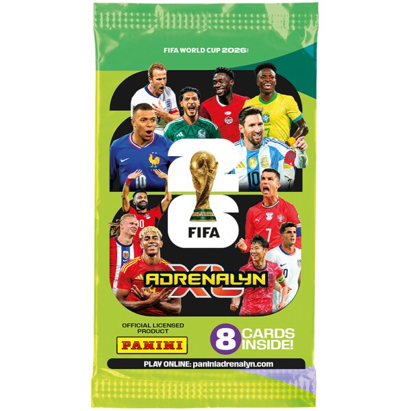 Panini FIFA World Cup Adrenalyn XL 2026 – 1 Booster OVP