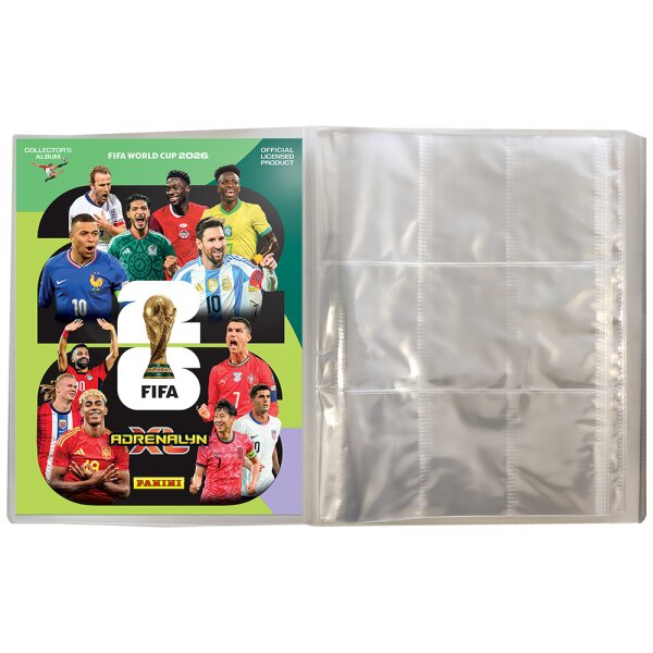 FIFA World Cup Adrenalyn XL 2026 - 1 Leere Sammelmappe